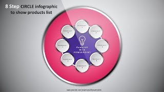7.Create 8 step CIRCLE infographic|PowerPoint Presentation|Graphic Design|Free Template