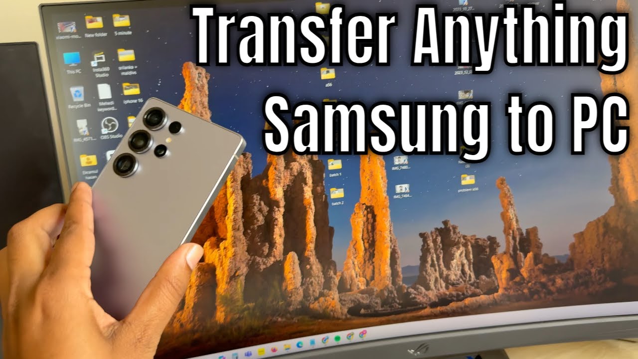 Transfer Samsung To Computer How to transfer video Samsung to PC/Laptop - YouTube