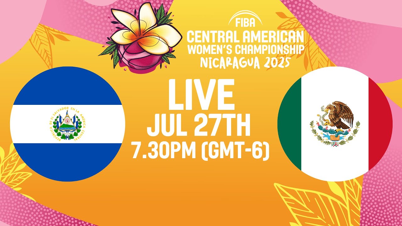 FINAL | El Salvador v Mexico | Full Basketball Game | FIBA COCABA Women's Championship 2025