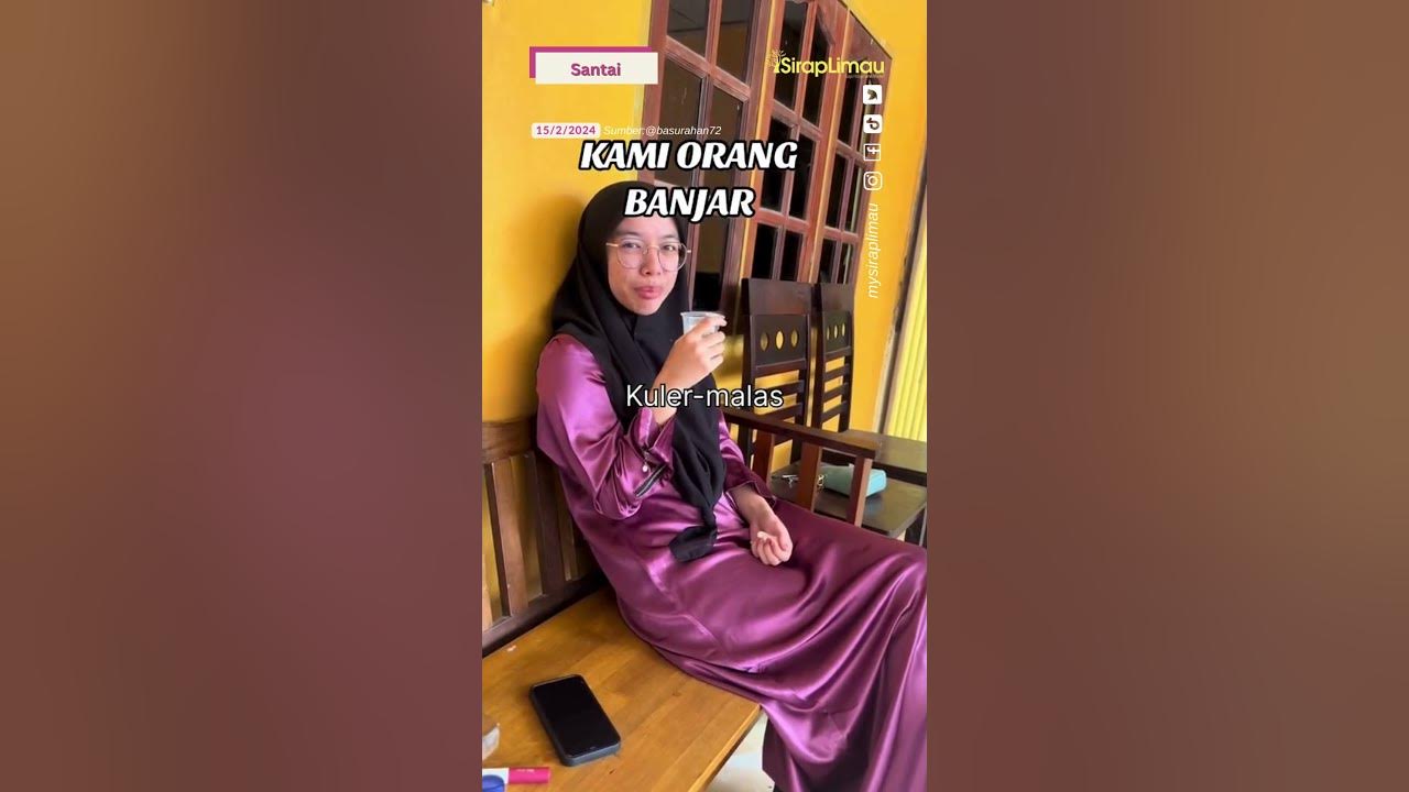SANTAI | Kami orang banjar , kami tak cakap tidur. Kami cakap guringggg 🤣