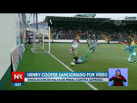 Henry Cooper sancionado por vídeo