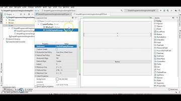 JAVA Swing GUI to Create Simple Program || Display Message by Clicking a Button in JAVA