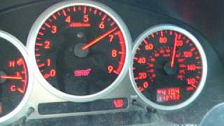 2002 subaru wrx stock ej205 gt3076R  2nd-4th gear pull 20psi