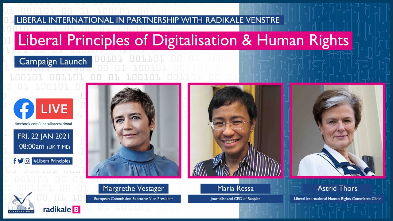 Liberal Principles on Digitalisation and Human Rights