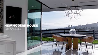 NEW MODERN HOUSE | Viewmont Dr | Los Angeles (4K)