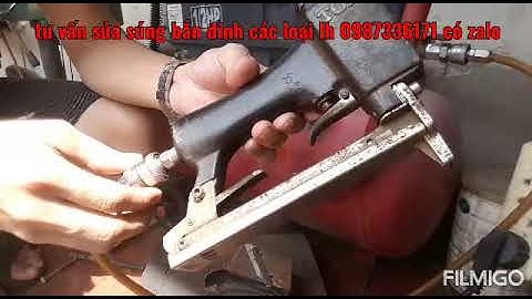 Sửa súng bắn đinh # súng thè lưỡi ra không thụt vào # fix framing nailers . Coil nailers .