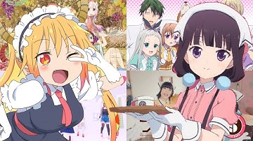 「ぼなぺてぃーと ♡ S」✕「めいど・うぃず・どらごんず ❤︎」　「ブレンド・S OP」✕「小林さんちのメイドラゴンS ED」　Blend S × Dragon Maid mush-up