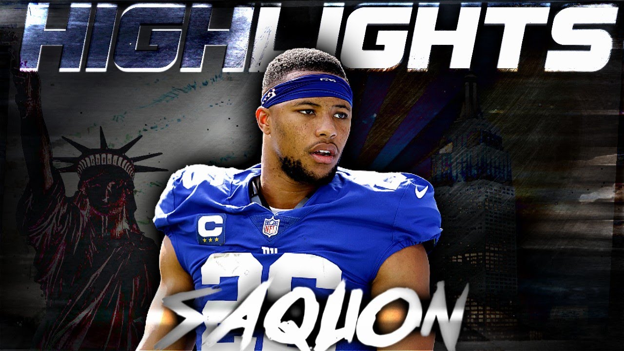 Saquon Barkley JAY-Z - Empire State Of Mind ft. Alicia Keys NFL Mix Highlights 2022 Edit