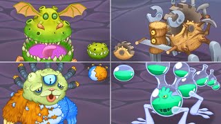 Ethereal Workshop Wave-4 | All Monster Eggs, Elements, All Sounds & Animations