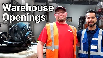 Material Handler Kirk: Warehousing ride through- Ryder. 105. Warehouse Careers