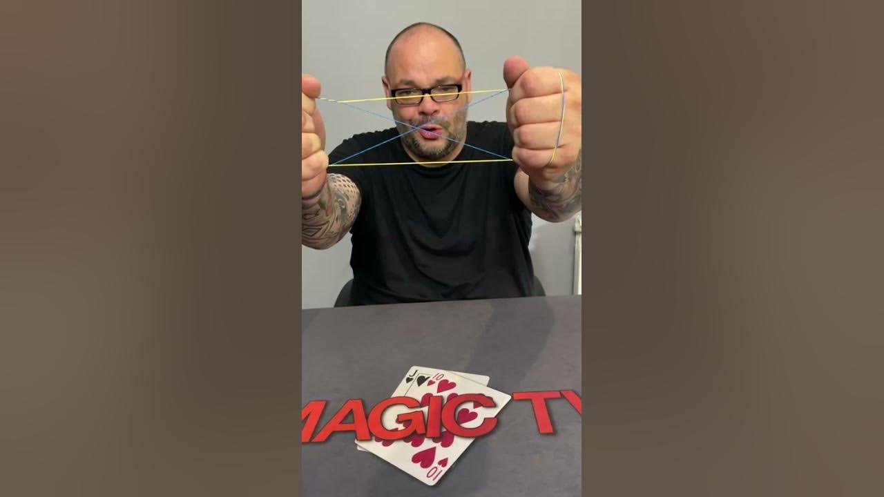 The Cats Cradle Rubber Bands Craig Petty Magic shorts YouTube