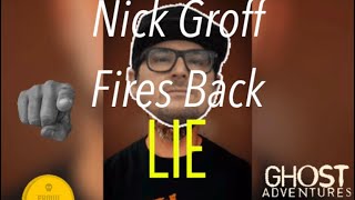 Nick Groff Fires Back At Zak Bagans After Social Media Posts