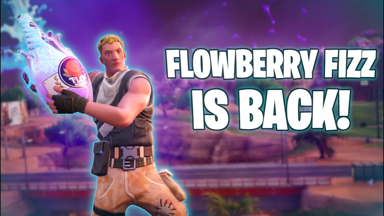 This Fortnite Update Brought Back The Flowberry Fizz!