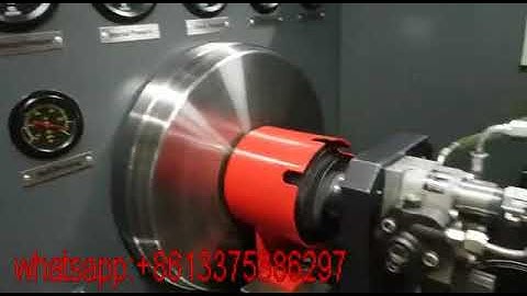 CR825 heui eui eup common rail injector pump test stand machine bench customer instruction