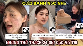 Tổng Hợp Những Thử Thách 24 Giờ Cực Hài Cười Banh Nóc Nhà P3 Vy Bánh Bao