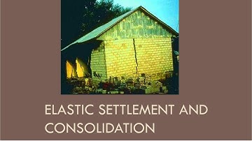 CEEN 341 - Lecture 15 - Elastic Settlement and Primary Consolidation Settlement
