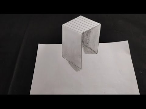 How To Draw 3D Drawing Easy ON paper for beginner - YouTube