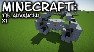Minecraft: Star Wars: TIE Advanced X1 Tutorial