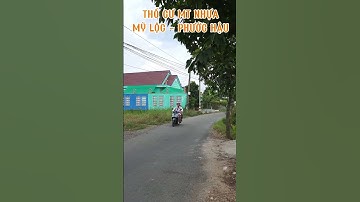 [MS 522] BÁN ĐẤT THỔ CƯ MT ĐƯỜNG NHỰA MỸ LỘC, CẦN GIUỘC, LONG AN | #SHORTS