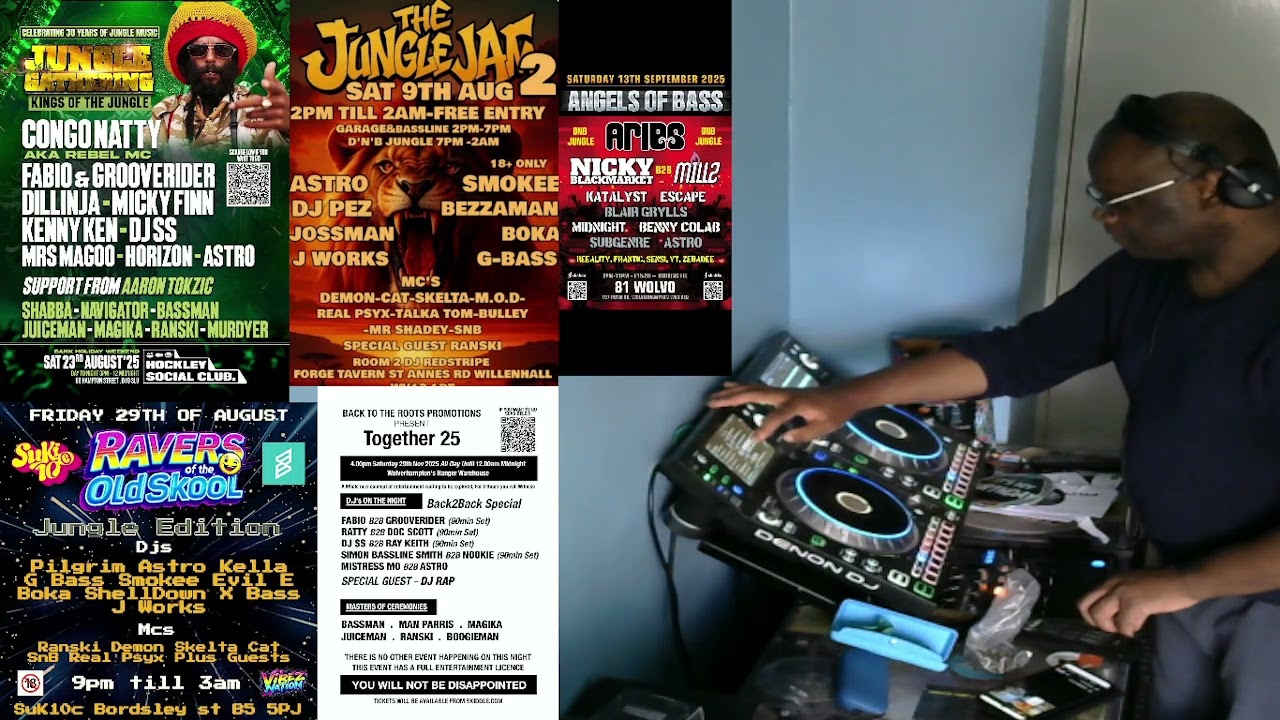 Pre Jungle Jam 2 Live Stream By DJ Astro
