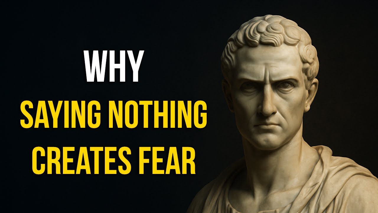 Why Saying Nothing Makes Them Feared | StoicCraft