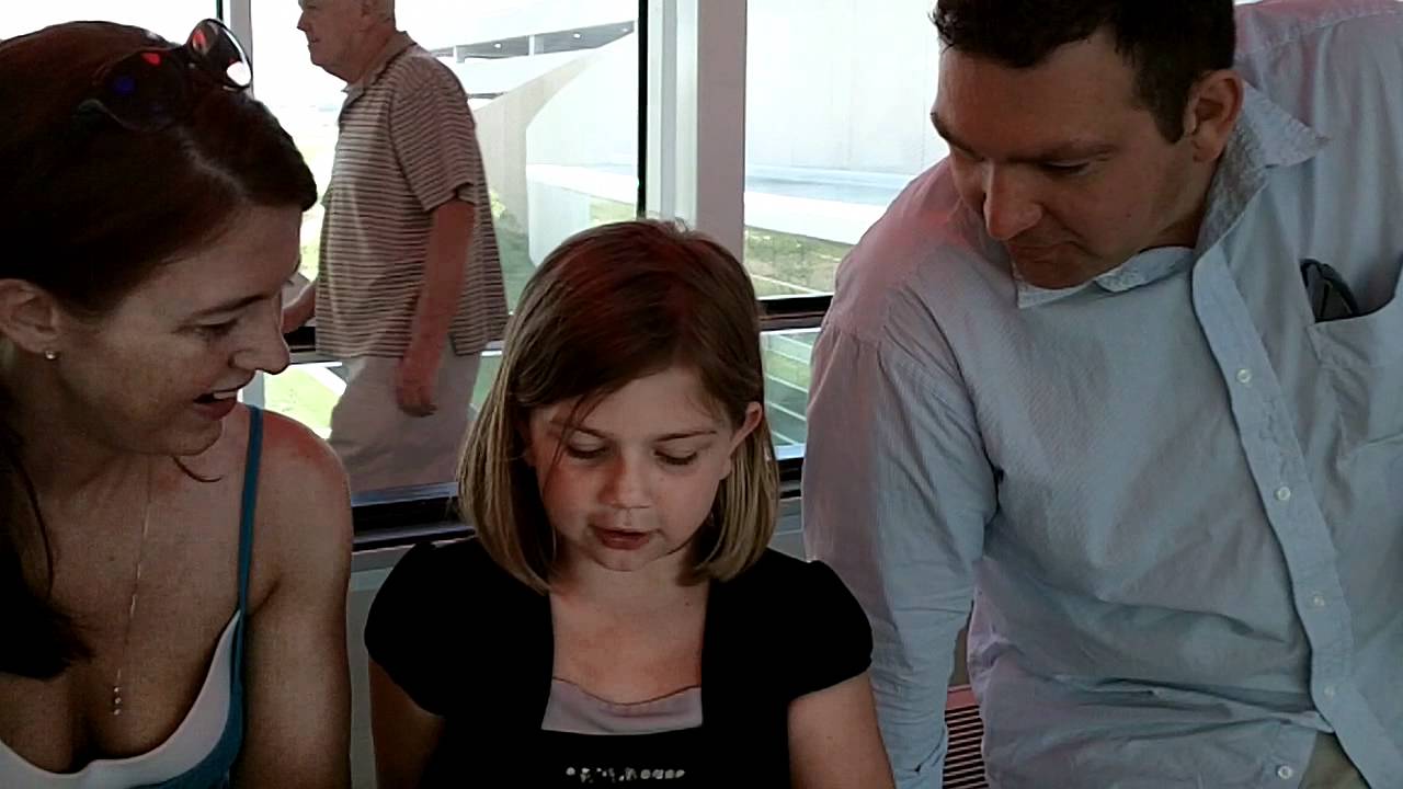 Sophia's reaction to finding out about her surprise trip to Disney World.