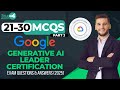 Google Generative AI Leader Exam Practice Questions | Part 3 | 2025 Practice Test