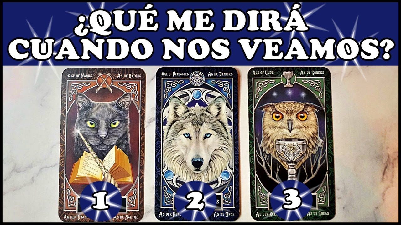 ¿QUÉ ME DIRÁ CUANDO NOS VEAMOS? 💬 ¿QUÉ PASARÁ? 🔮 Tarot Interactivo Hoy