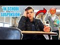 FILMING MY IN SCHOOL SUSPENSION! (BAD IDEA)