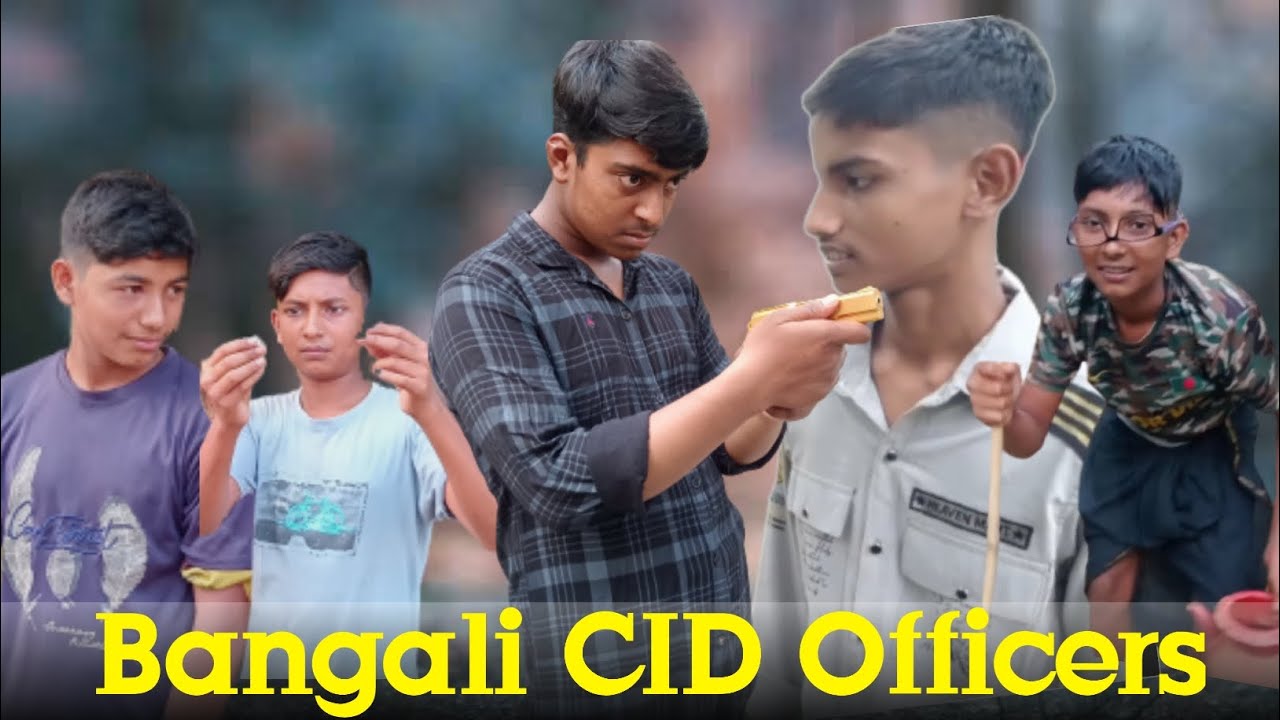 Bangali CID Officer Bangla Funny Video 2023 Funny Video Bangla
