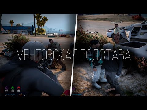 Видео: МЕНТОВСКАЯ ПОДСТАВА в.. (gta5rp)