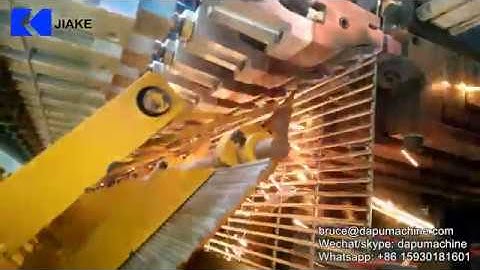 Pneumatic anti climb fence welding machine DP-FP-3200A+, 358 fence machine