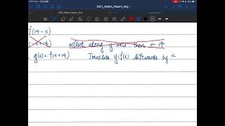 星說 - DSE Maths (Core) PP 2021/I/Q19