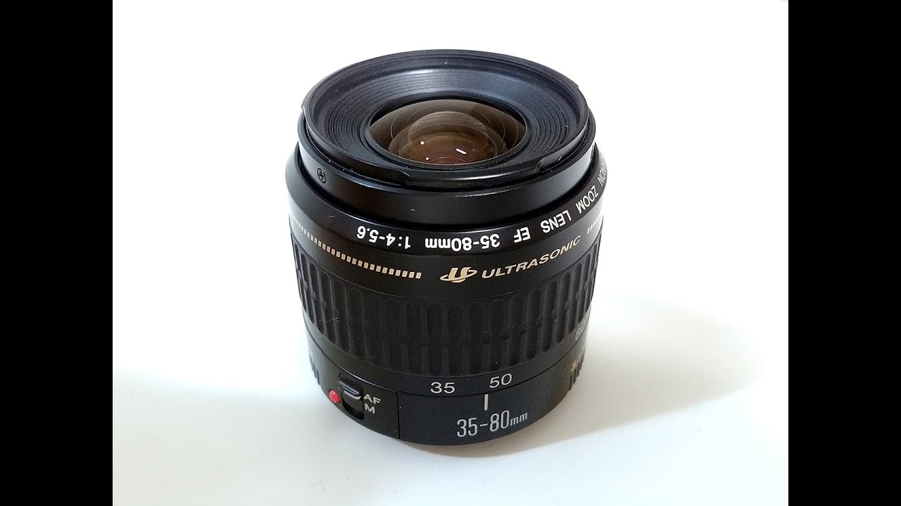 CANON EF 35-80mm F4-5.6 USM Auto Focus Lens - YouTube