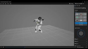 Mocap animation to custom model test