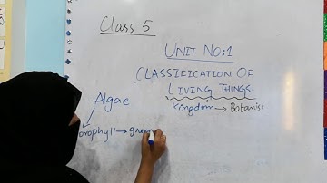 Science - Class 5 - Lesson 1 - Classification of Living Things - Part 2
