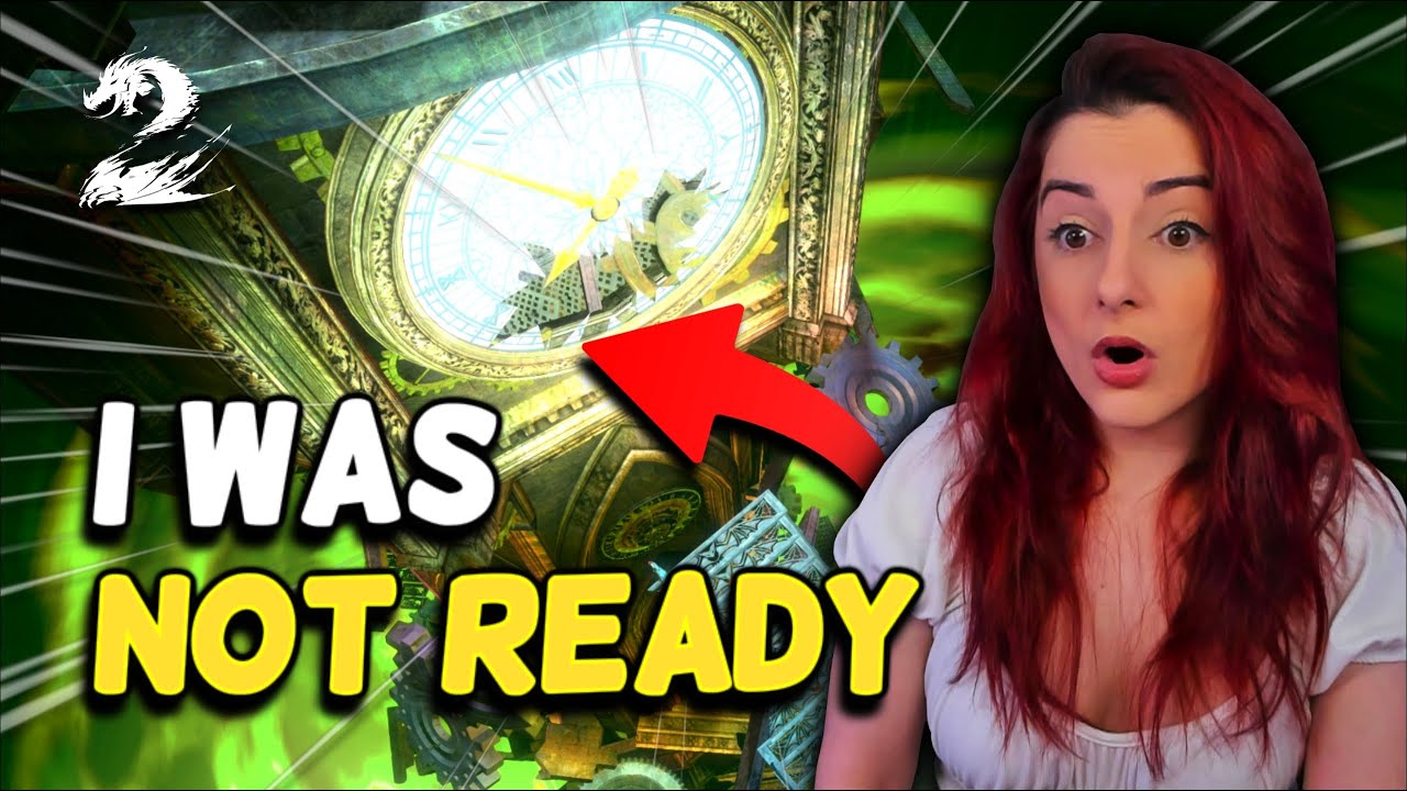 Я ПОПРОБОВАЛ(А) эту головоломку с прыжками на второй день Guild Wars... Часовая башня Безумного К...