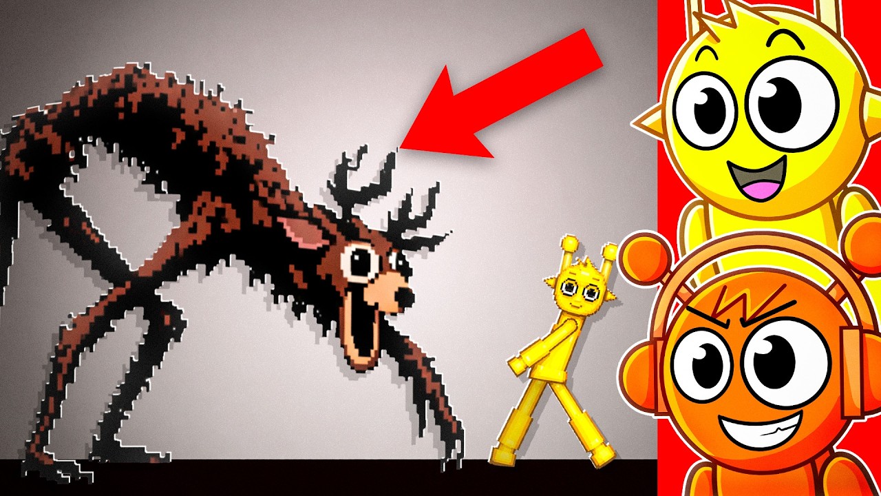 SPRUNKI vs THE DEER!!! (People Playground)