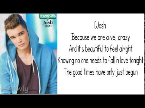 Union J-Together Lyrics