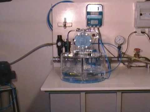 Tapflo AODD pump demo - YouTube