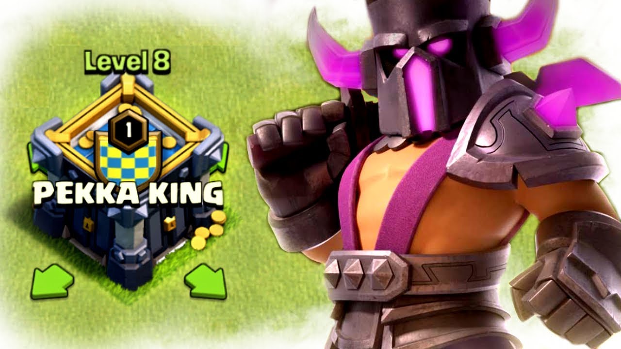 NOVO * Pekka King Skin! - Jogabilidade do June Gold Pass, Clash of Clans  @CarbonFinGaming