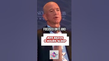 Jeff Bezos | 8 hours sleep routine #motivationalspeech #jeffbezos #motivationalshorts