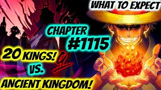 One Piece 1115: Joyboy Ancient Kingdom Vs 20 kings