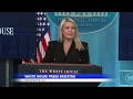 Karoline Leavitt postpones maternity leave to hold press briefing on WHCD shooting