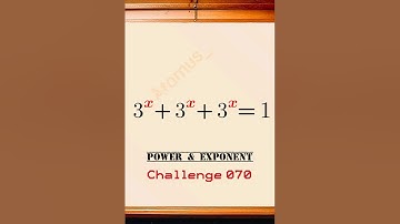 Power & Exponent—Challenge 070 #viralmath #exponentialequations  #mathschallenge #mathsproblems