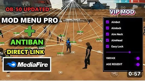 Free Fire OB50 AUTO kill mod menu free | new rank season FF hack | BR MOD,HACKER PRO V11, HG CHEAT