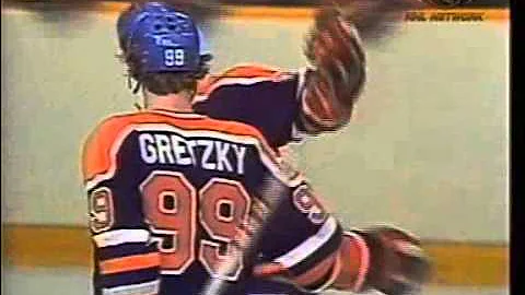 1980-NHL - Edmonton @ Toronto - Gretzky Scores 6 points