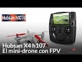 Hubsan x4 h107d con cmara y fpv  droneshop