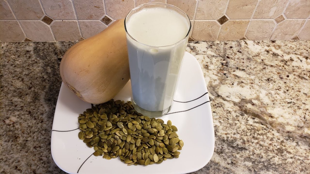 # 254 Como Hacer Leche de Semillas de Calabaza o Ahuyama rico act