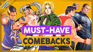 Top 10 Characters We Want to See Return in Fatal Fury: City of the Wolves